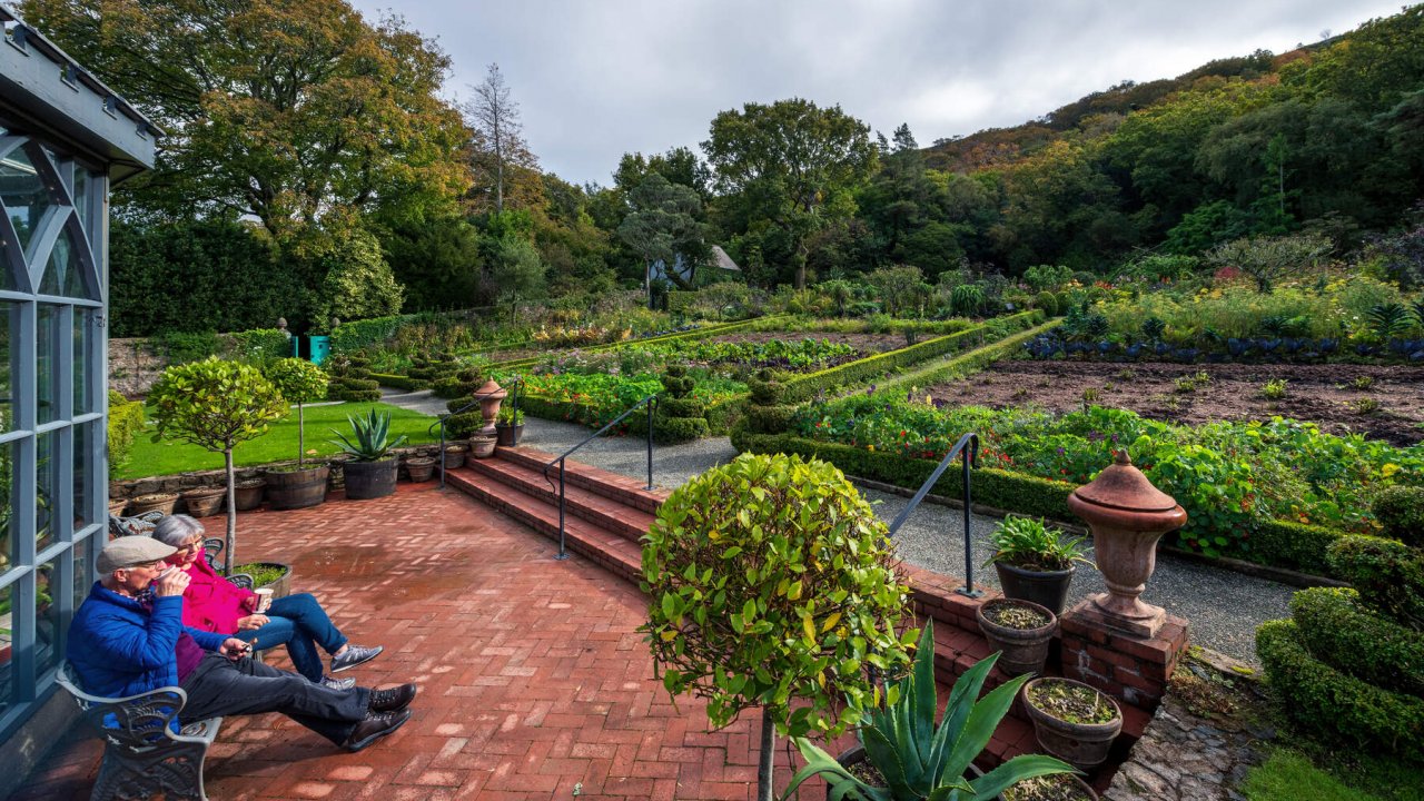 Victorian walled garden