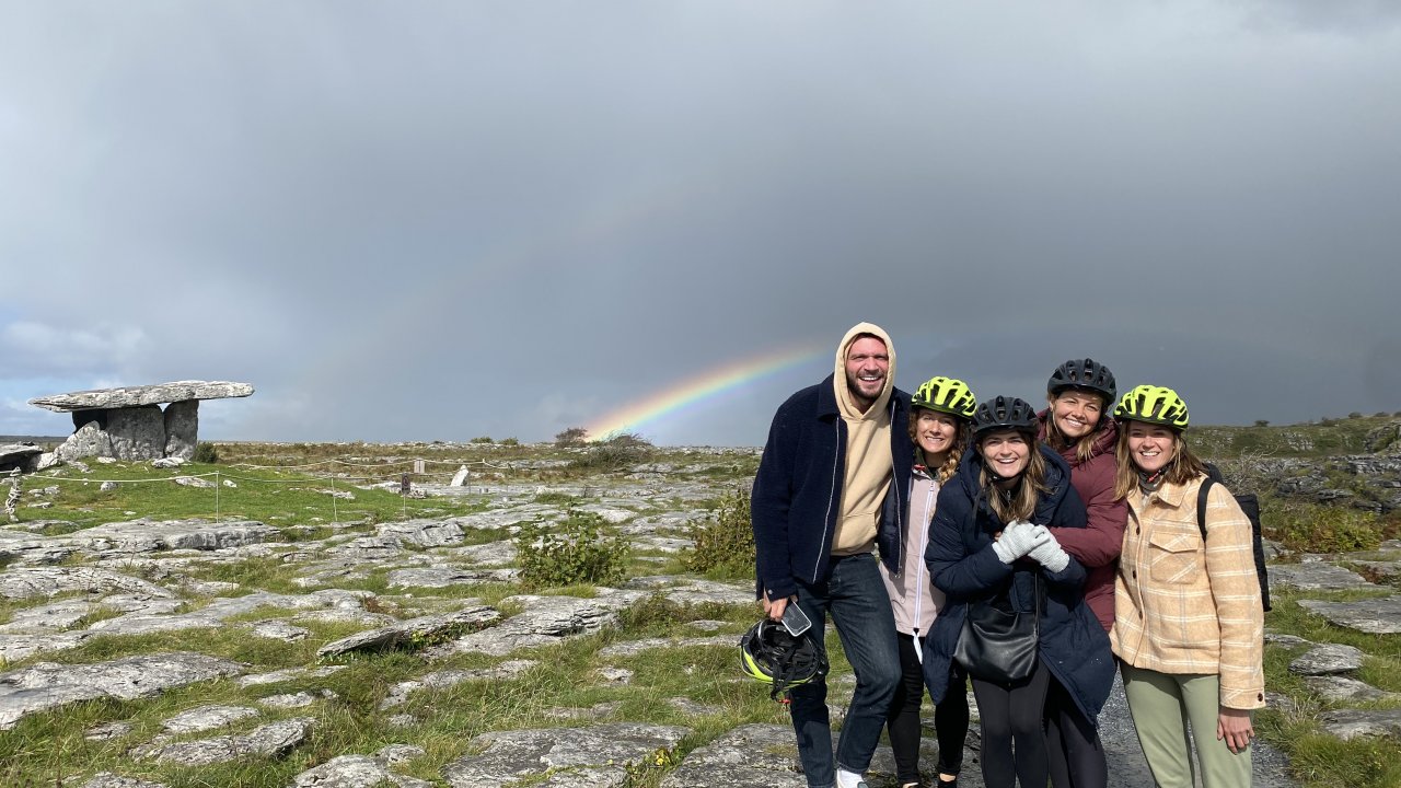 Poulnabrone - on our Burren self guided route