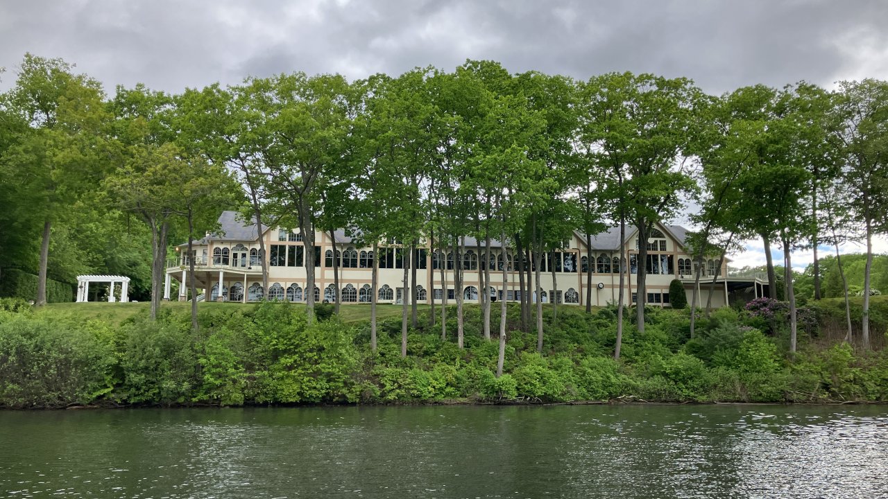 The Waterview from the water at the bottom of the lower loop