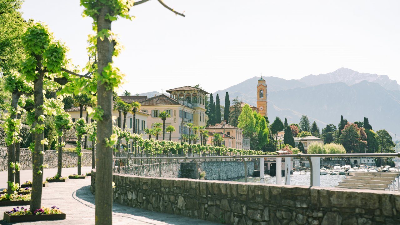 Scenic drive in Tremezzo