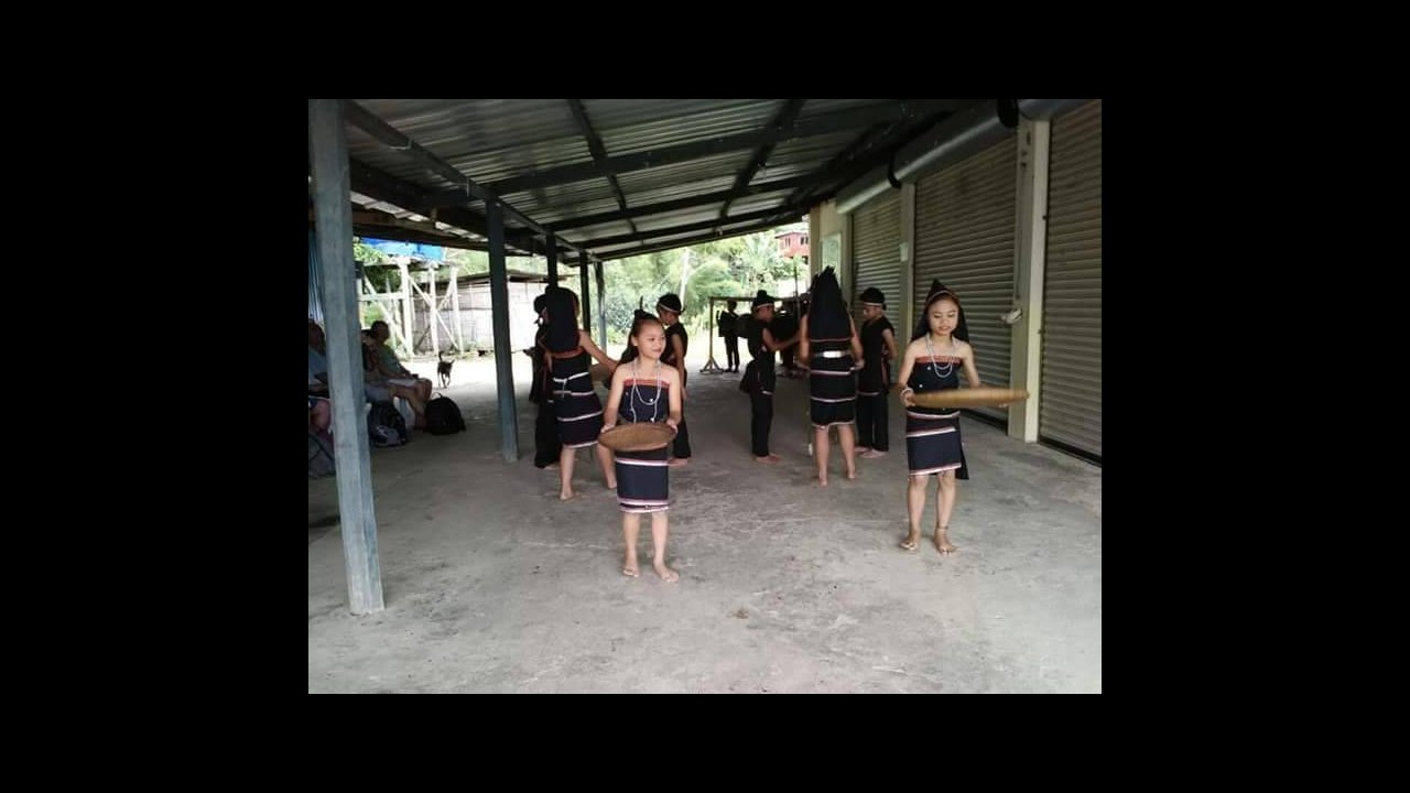 Dusun Tribe at Mountain Kinabalu Foothill