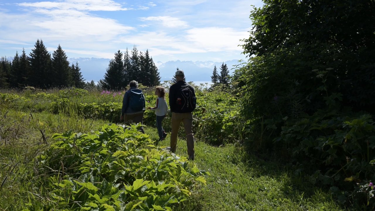 Exploring the Preserve. Credit Twolined Studio.