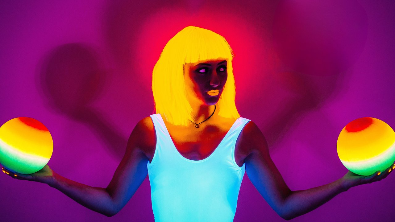 60-Minute Glowball UV Dodgeball Experience (Liverpool)