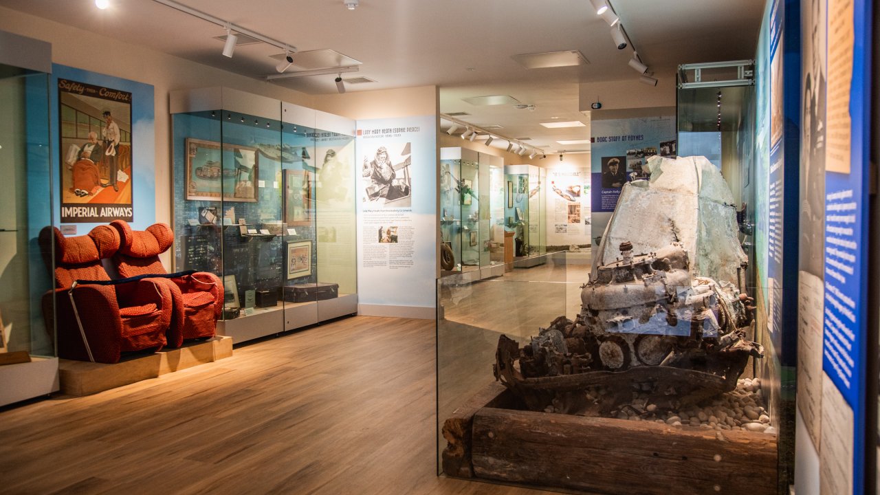 Immerse yourself in our new Aviation Museum