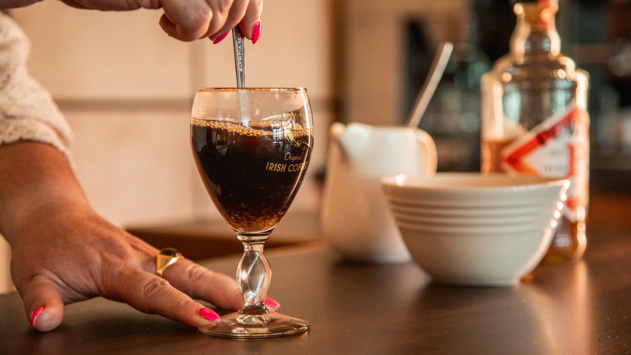 Make your own Irish Coffee under expert guidance