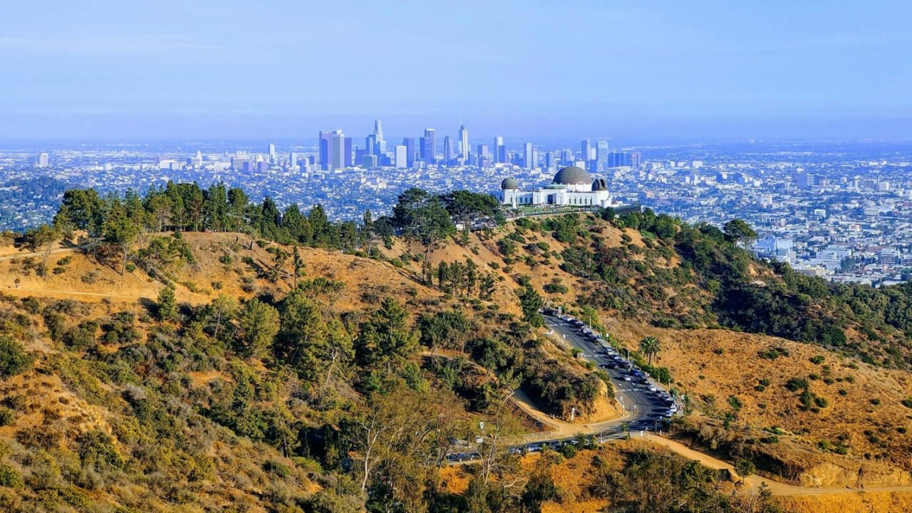 Enjoy great routes in the Hollywood Hills