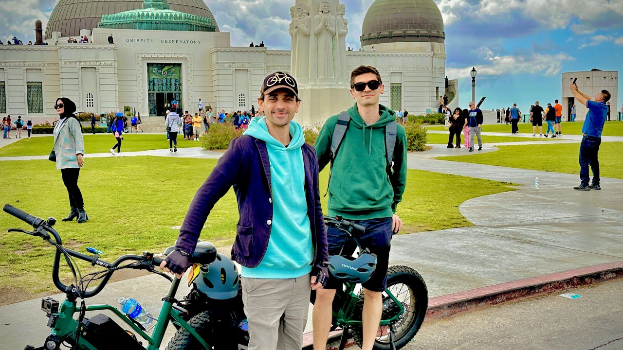 Meet your Tour Guide Scott (left)