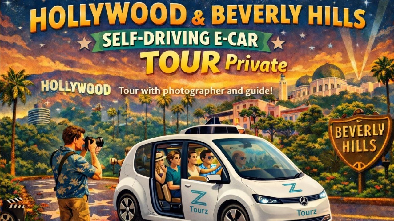 Los Angeles Private Electric Car Tour – Hollywood & Beverly Hills