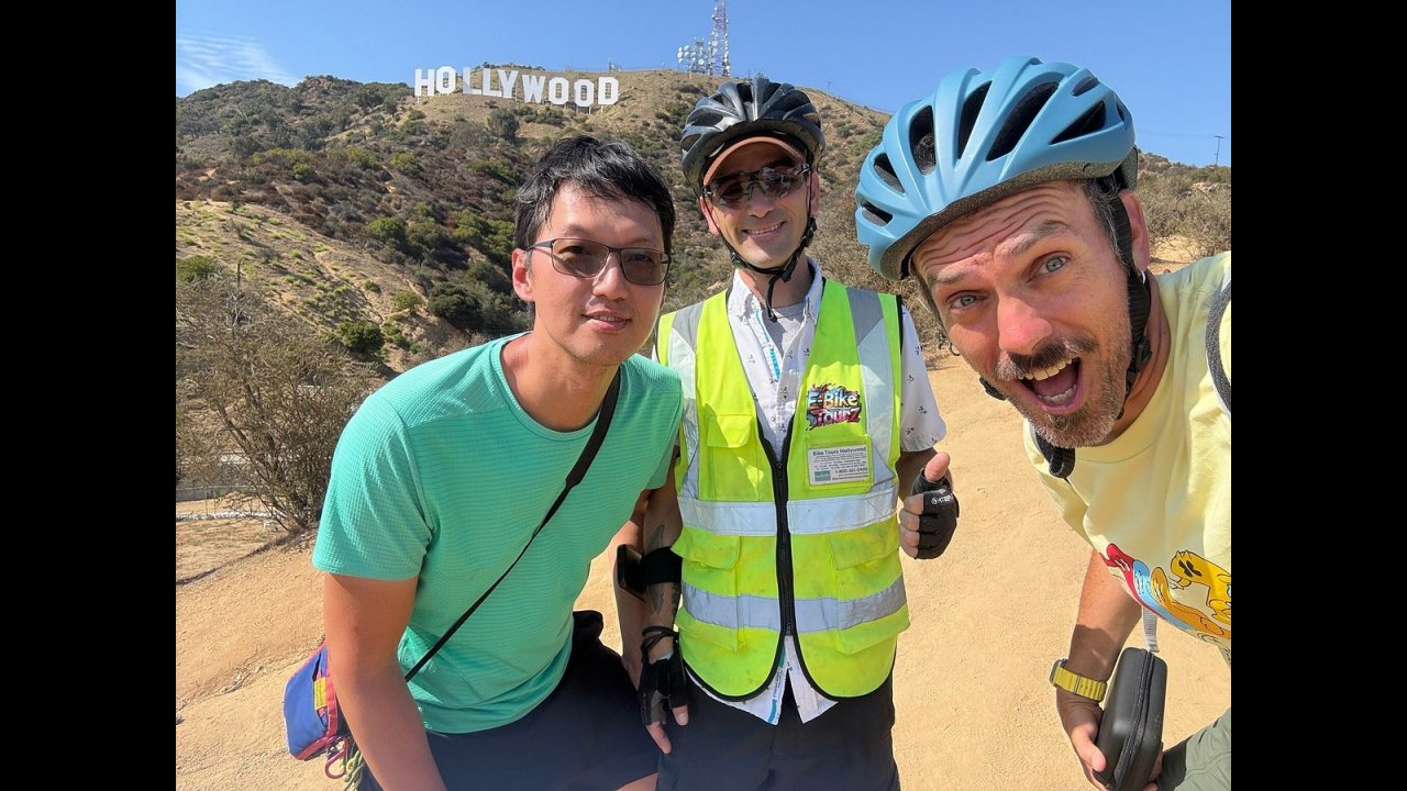 Scott E-Bike Tours Hollywood to Griffith Park Observatory