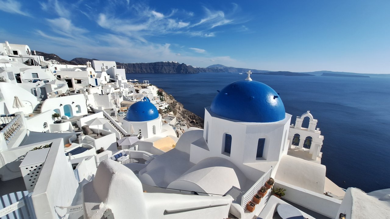 Santorini Highlights: 7-Hour Private Structured Island Tour