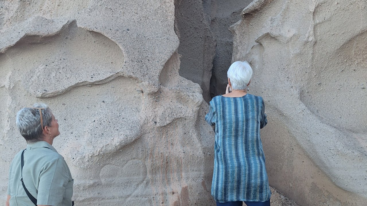 Southern Santorini coastal viewpoint near lighthouse