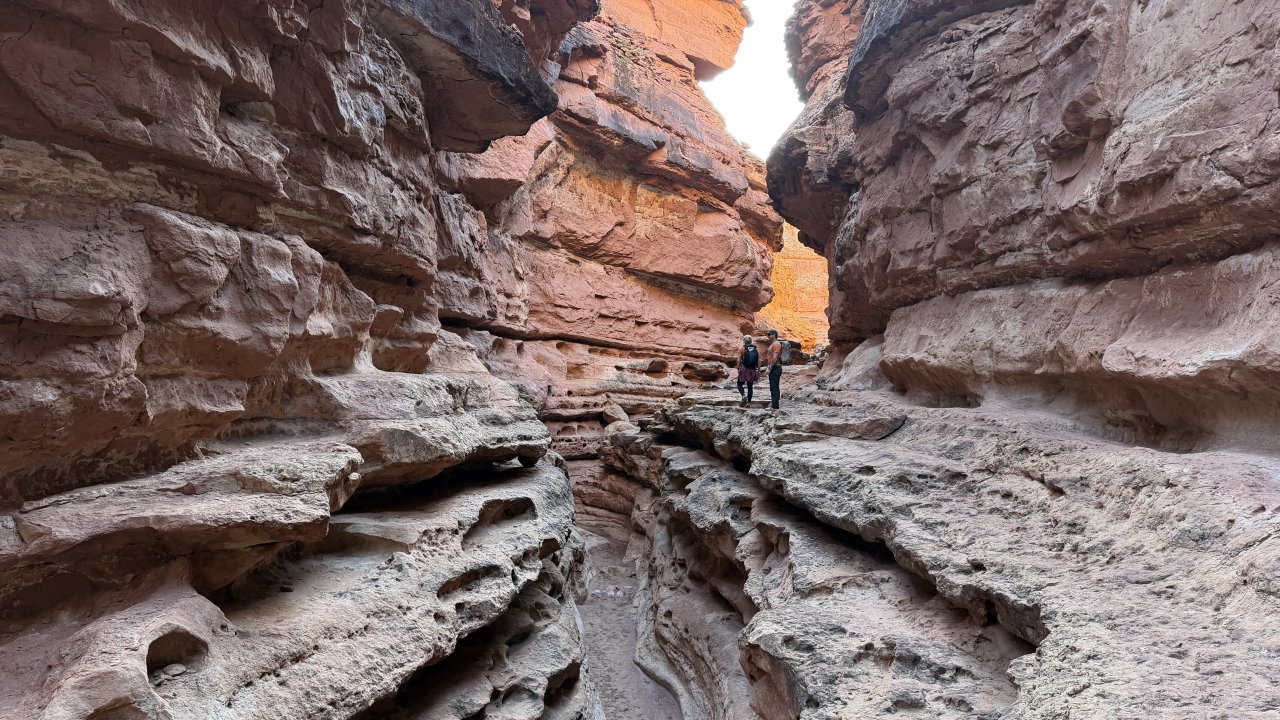 Taking in the canyon’s beauty