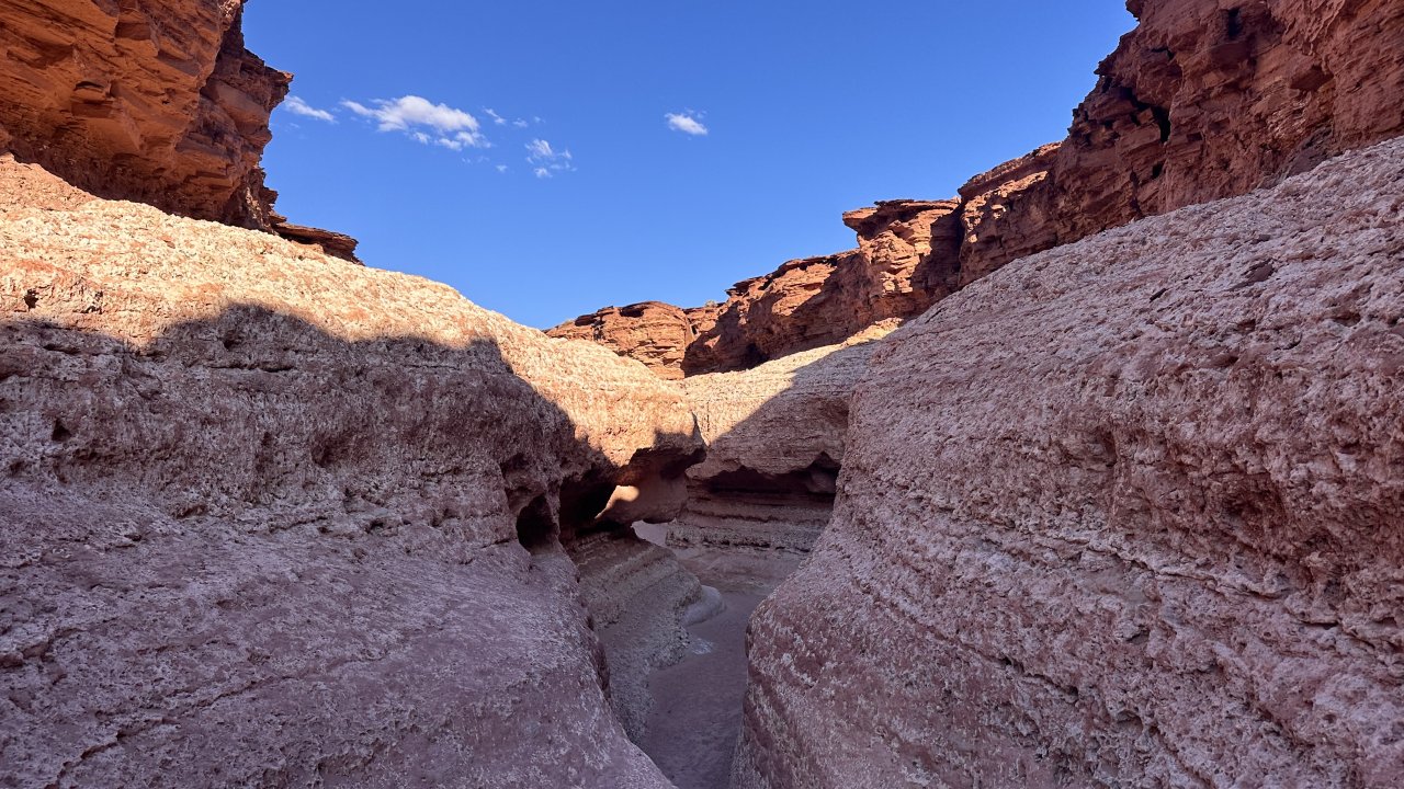 Sunset in the canyon