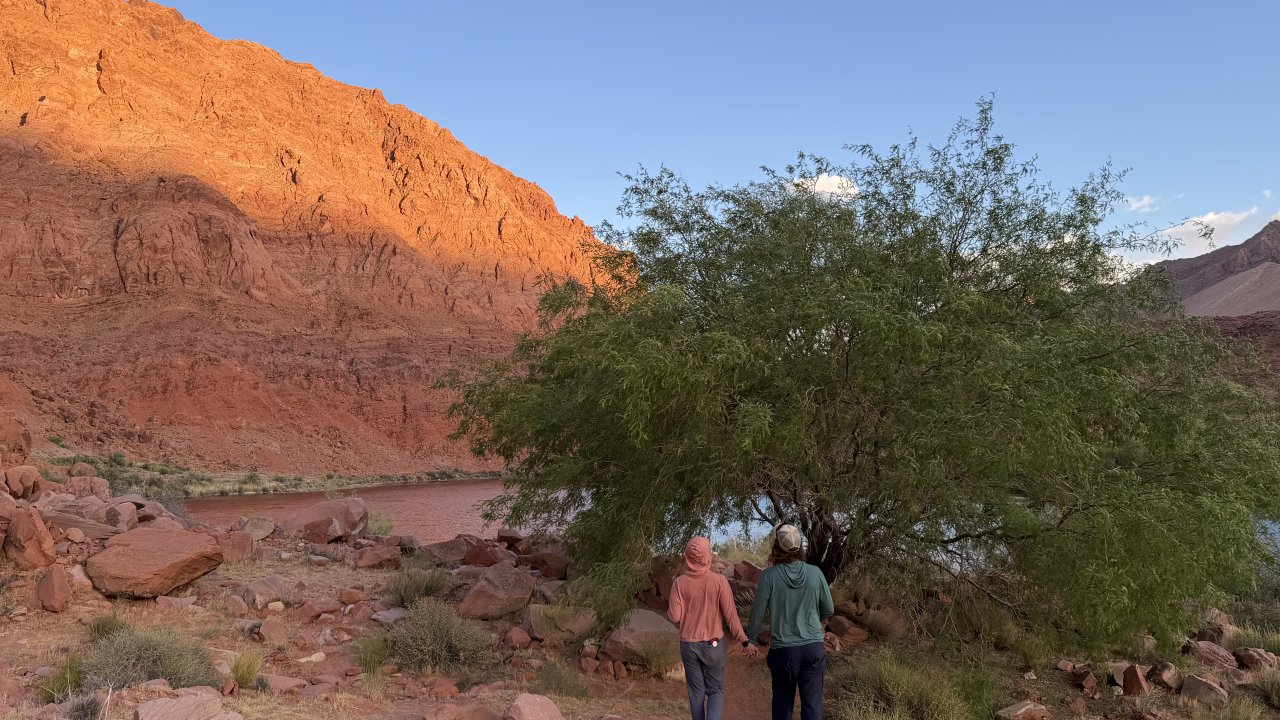 Sunset in Marble Canyon, AZ