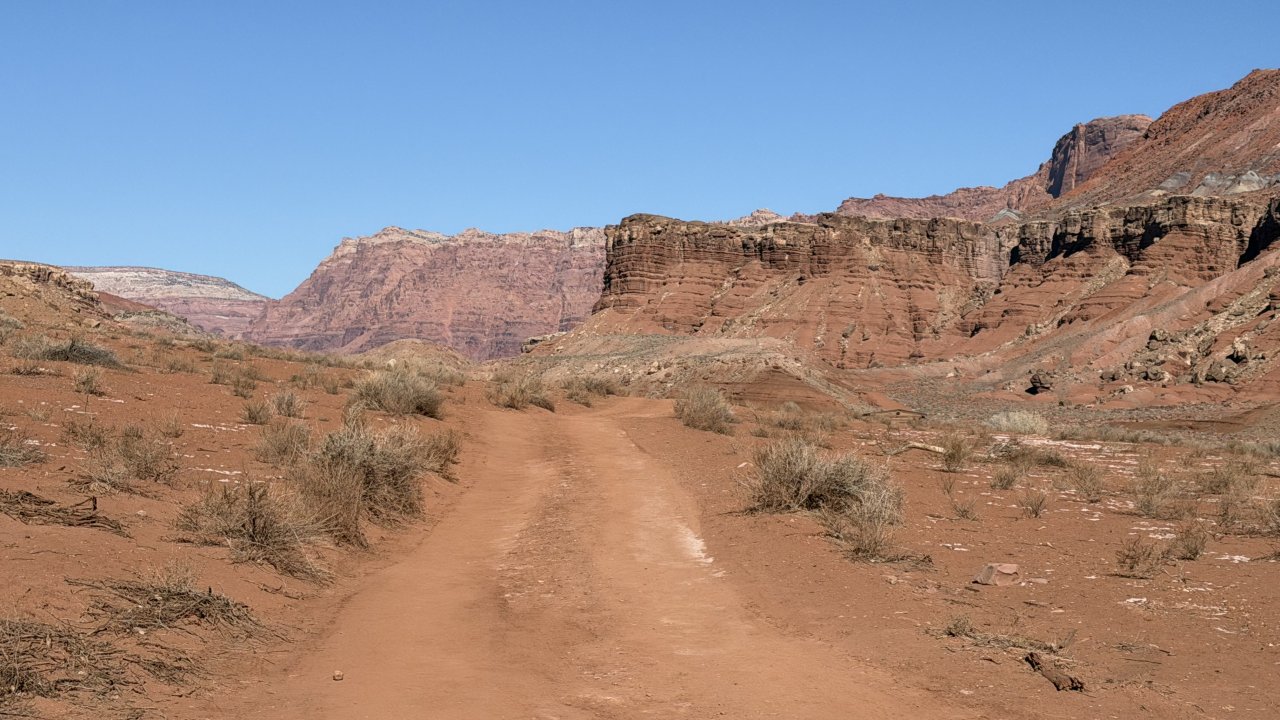 Trail to the Paria River