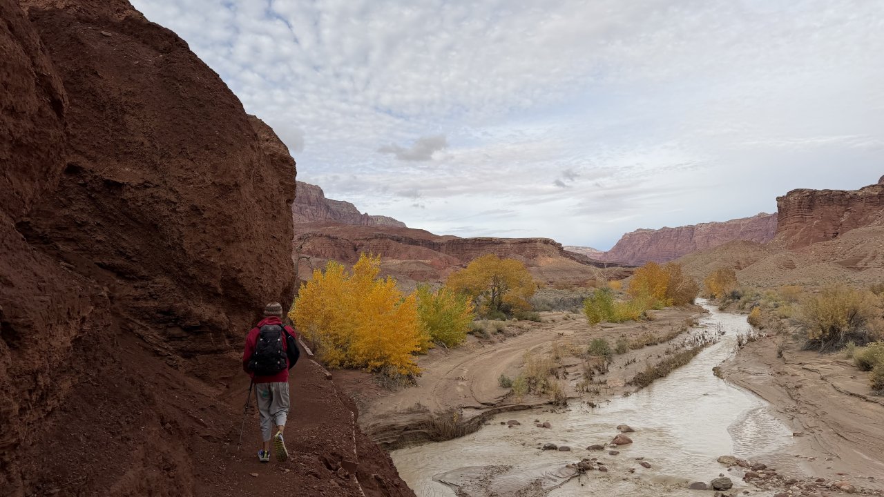 Paria River in the fall