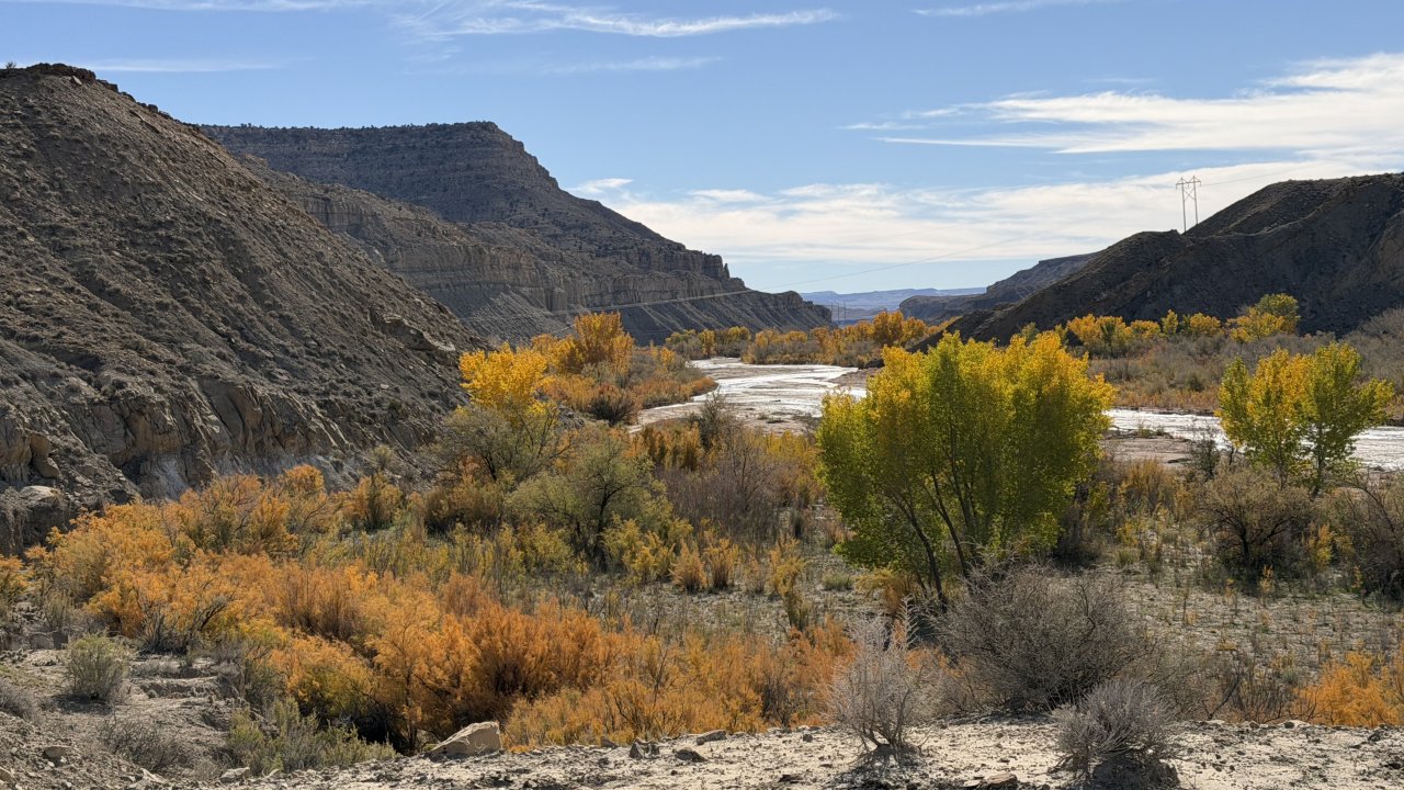 Fall on Cottonwood Canyon Rd