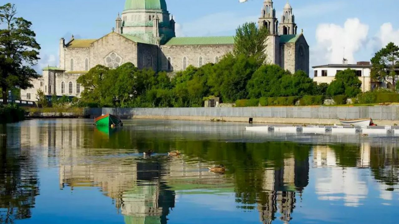 Galway Cathedral from the River