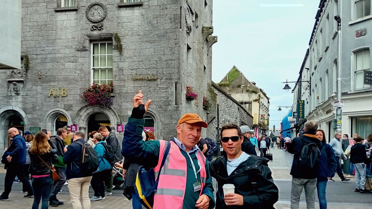 Guiding at Lynch's Castle