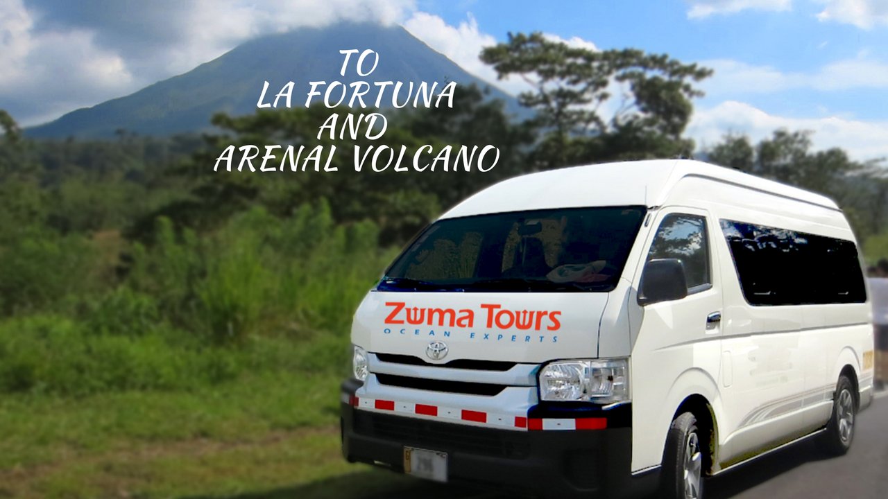 Door to door transportation services from Tamarindo to Arenal Volcano