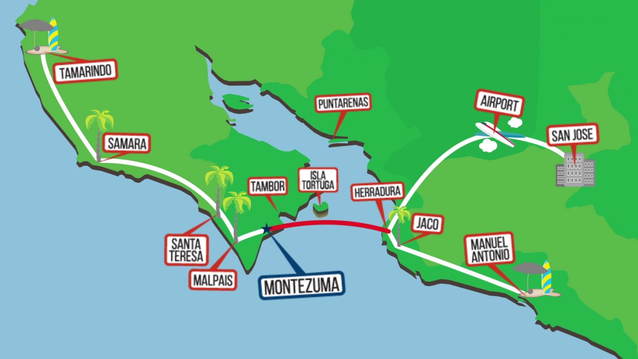 Anywhere in Costa Rica