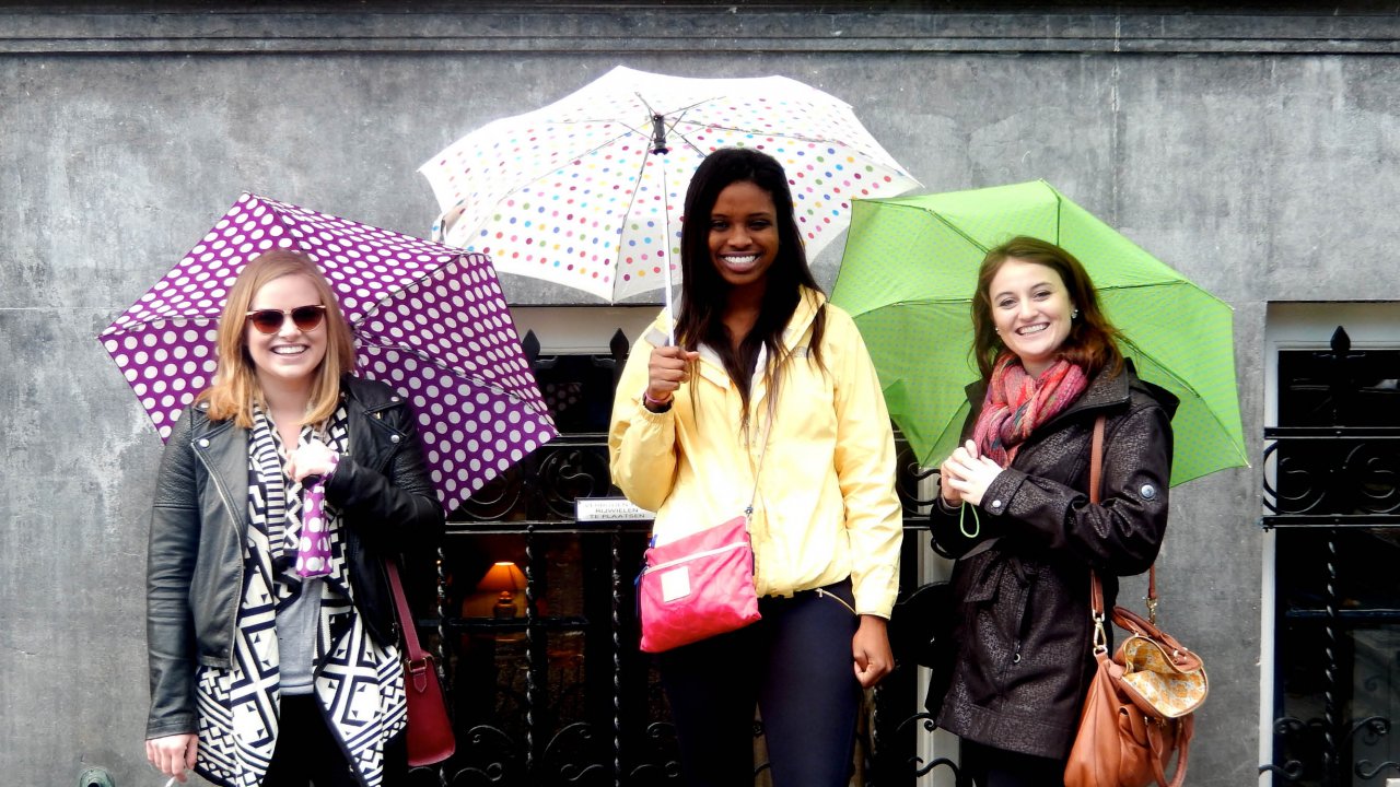 Bring those umbrellas!